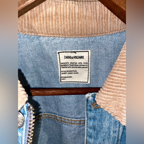 Zadig & Voltaire denim jacket - Picture 4 of 4